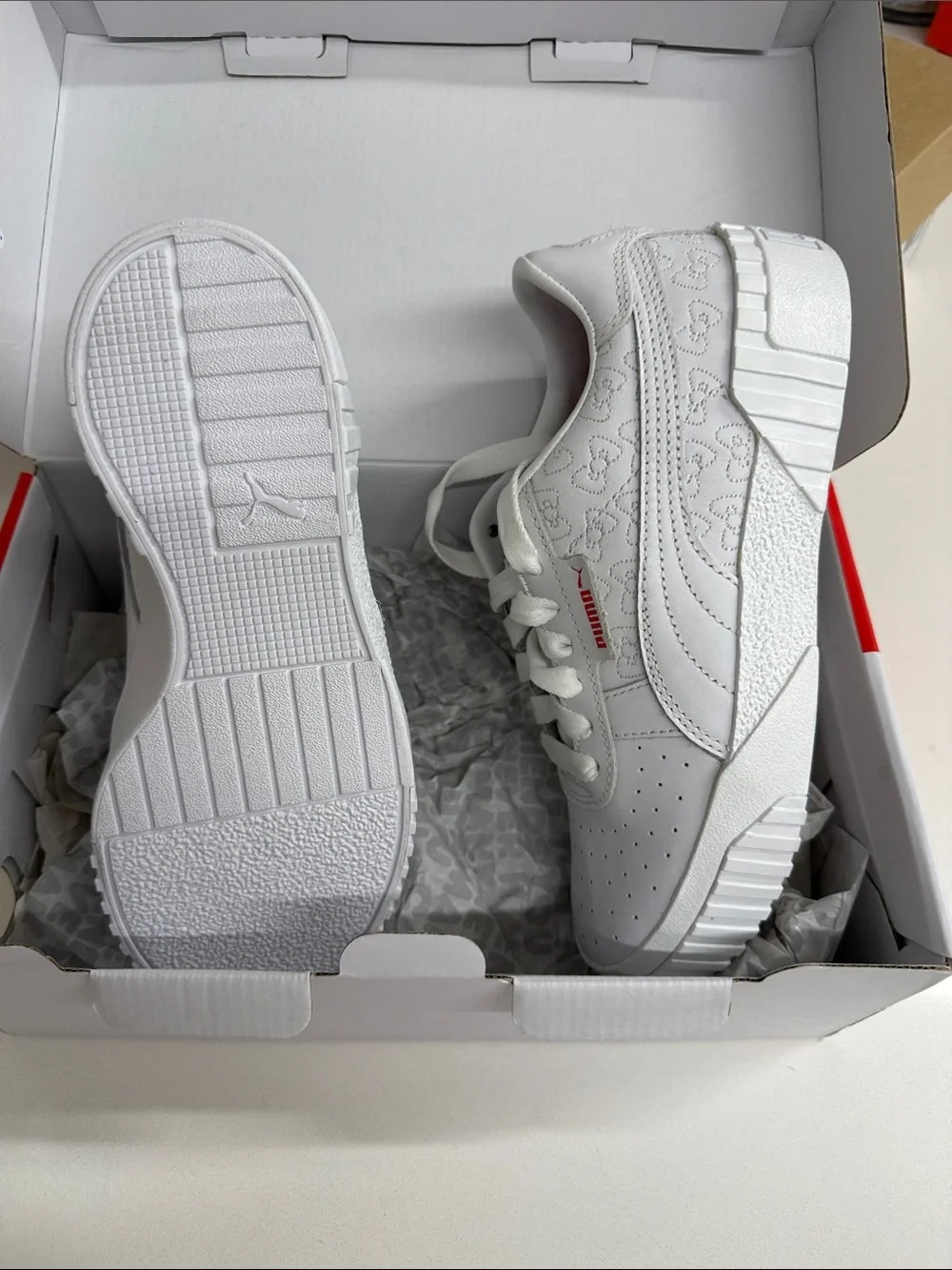 Puma White Hello Kitty Low-Top Sneaker - Picture 4 of 5